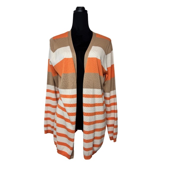 Cyrus Striped Cardigan Sweater - Picture 1 of 8